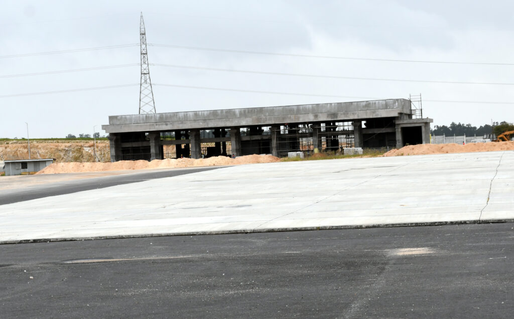 Latest visuals from an under-construction Hassan airport.