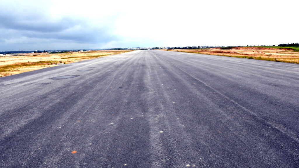 Latest visuals from an under-construction Hassan airport.
