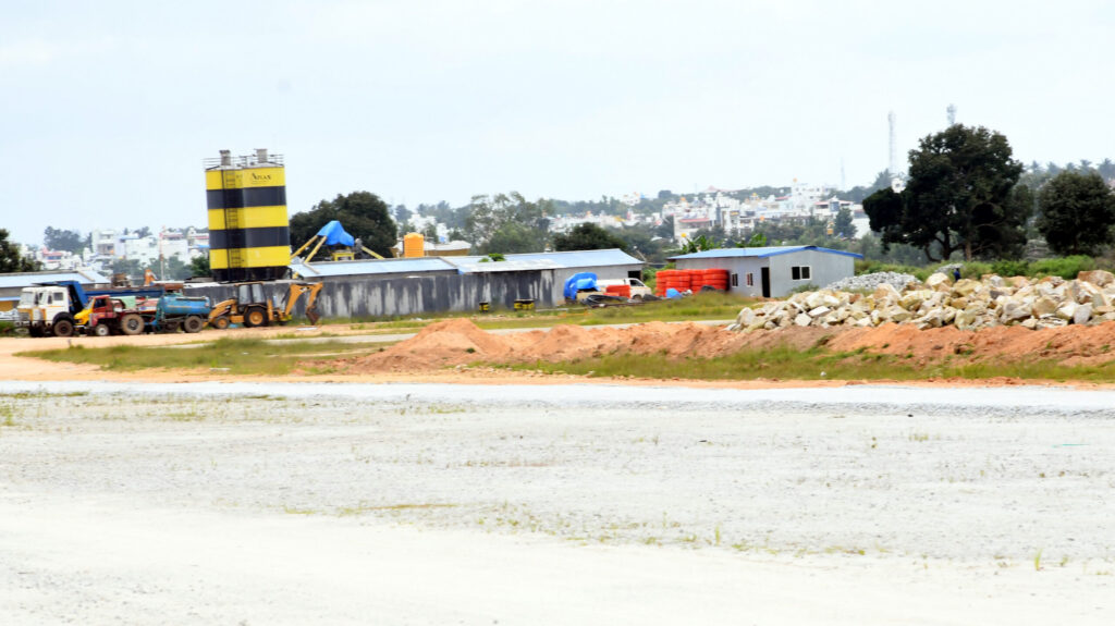 Latest visuals from an under-construction Hassan airport.