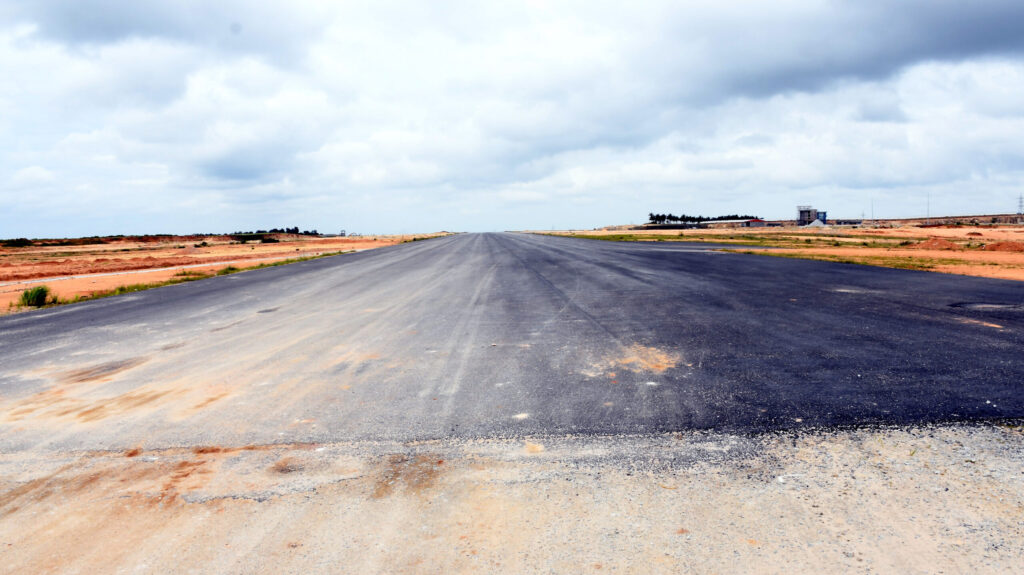 Latest visuals from an under-construction Hassan airport.