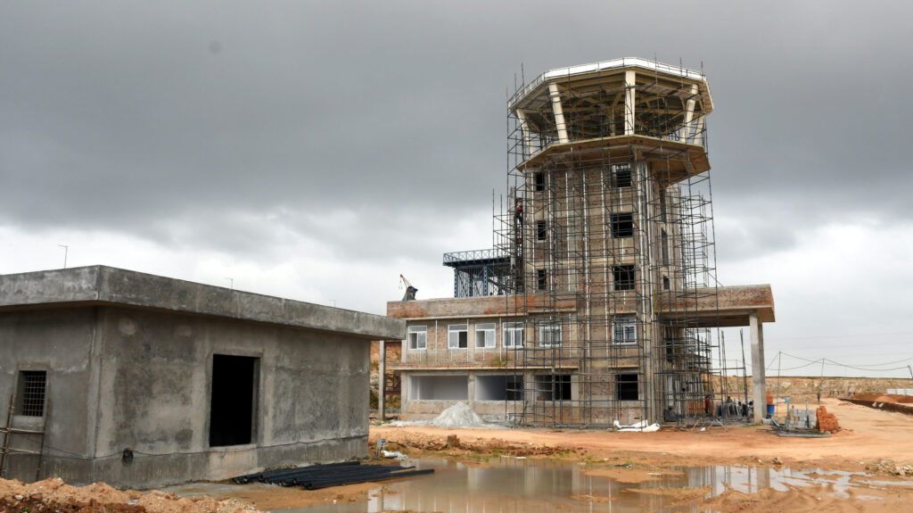 Latest visuals from an under-construction Hassan airport.
