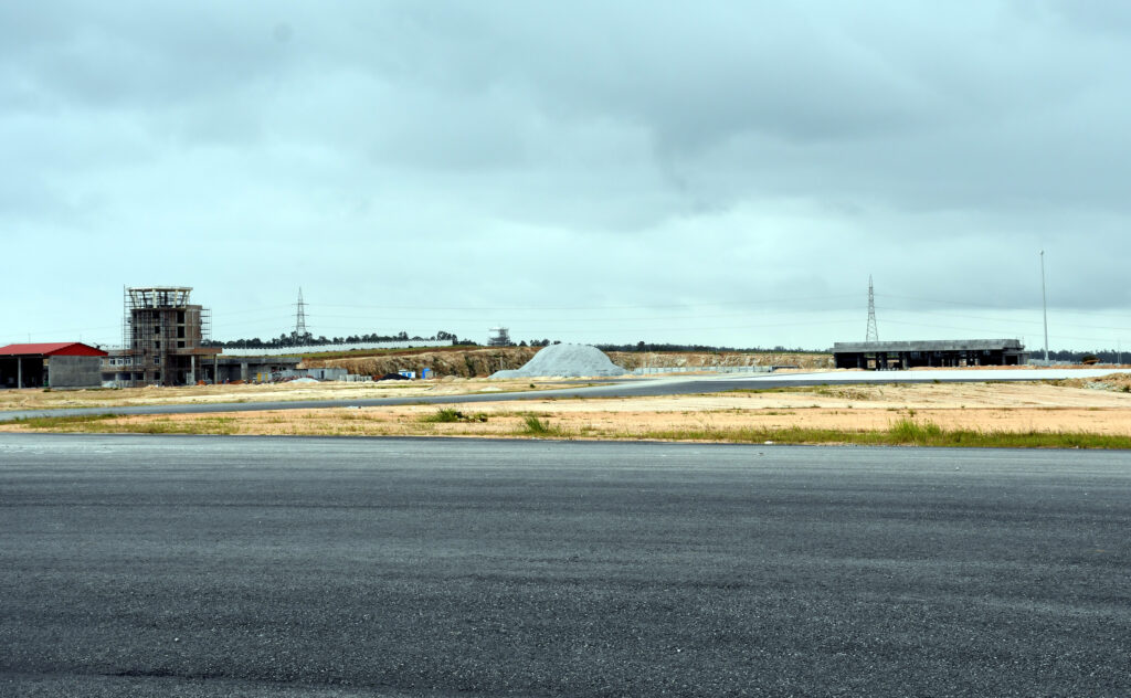 Latest visuals from an under-construction Hassan airport.