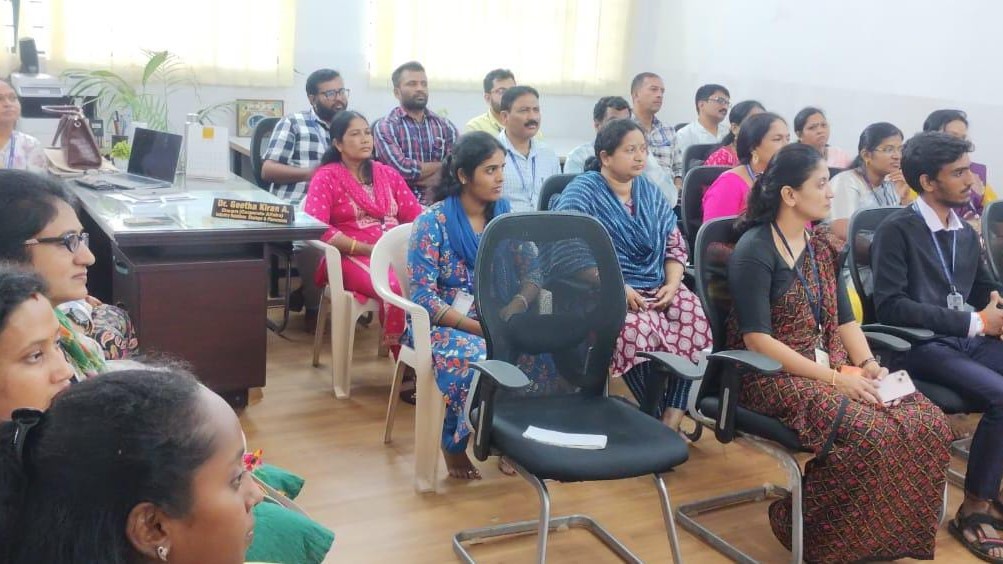 The workshop on data analysis being inaugurated at MCE, Hassan.