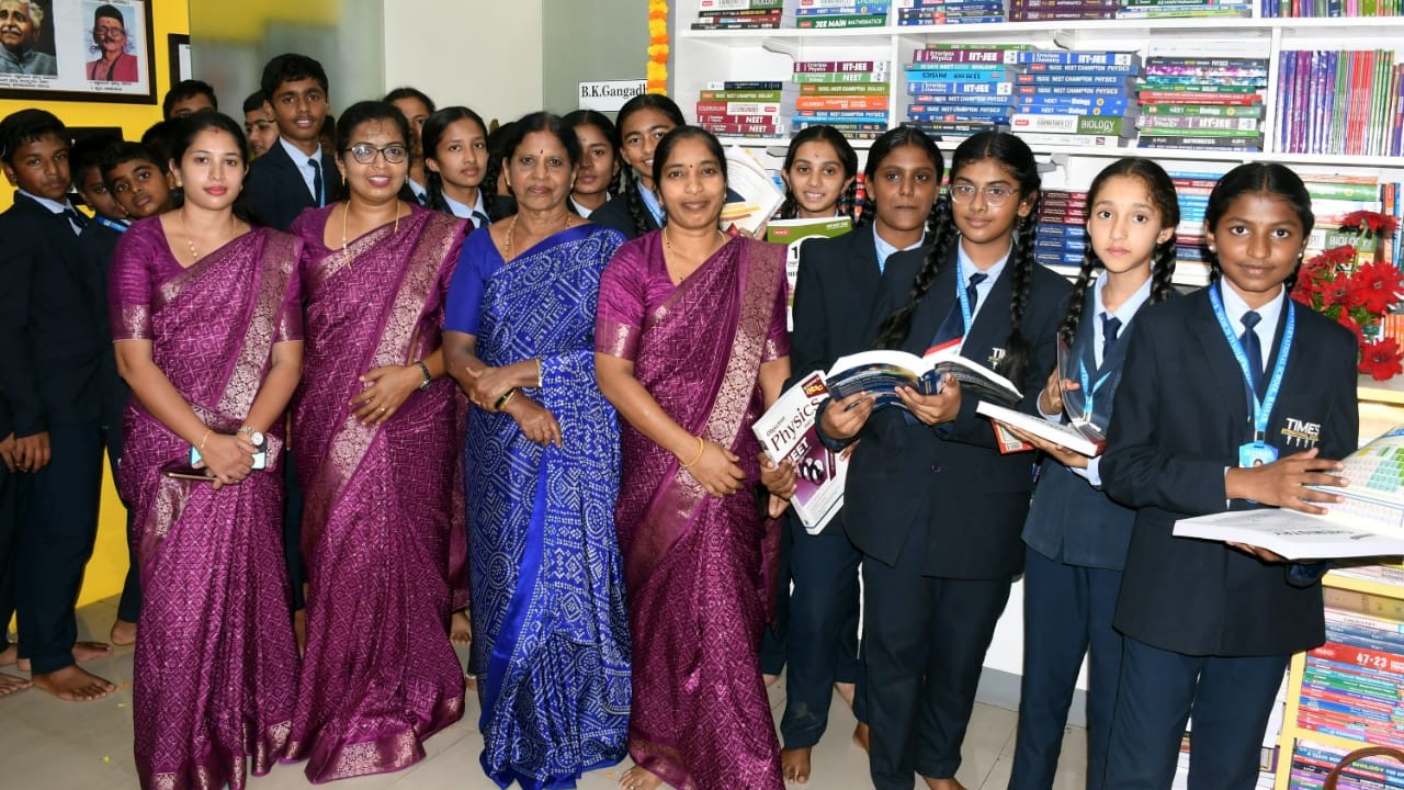 Visuals from the decadal anniversary celebrations of Akshara Book House in Hassan on Friday.