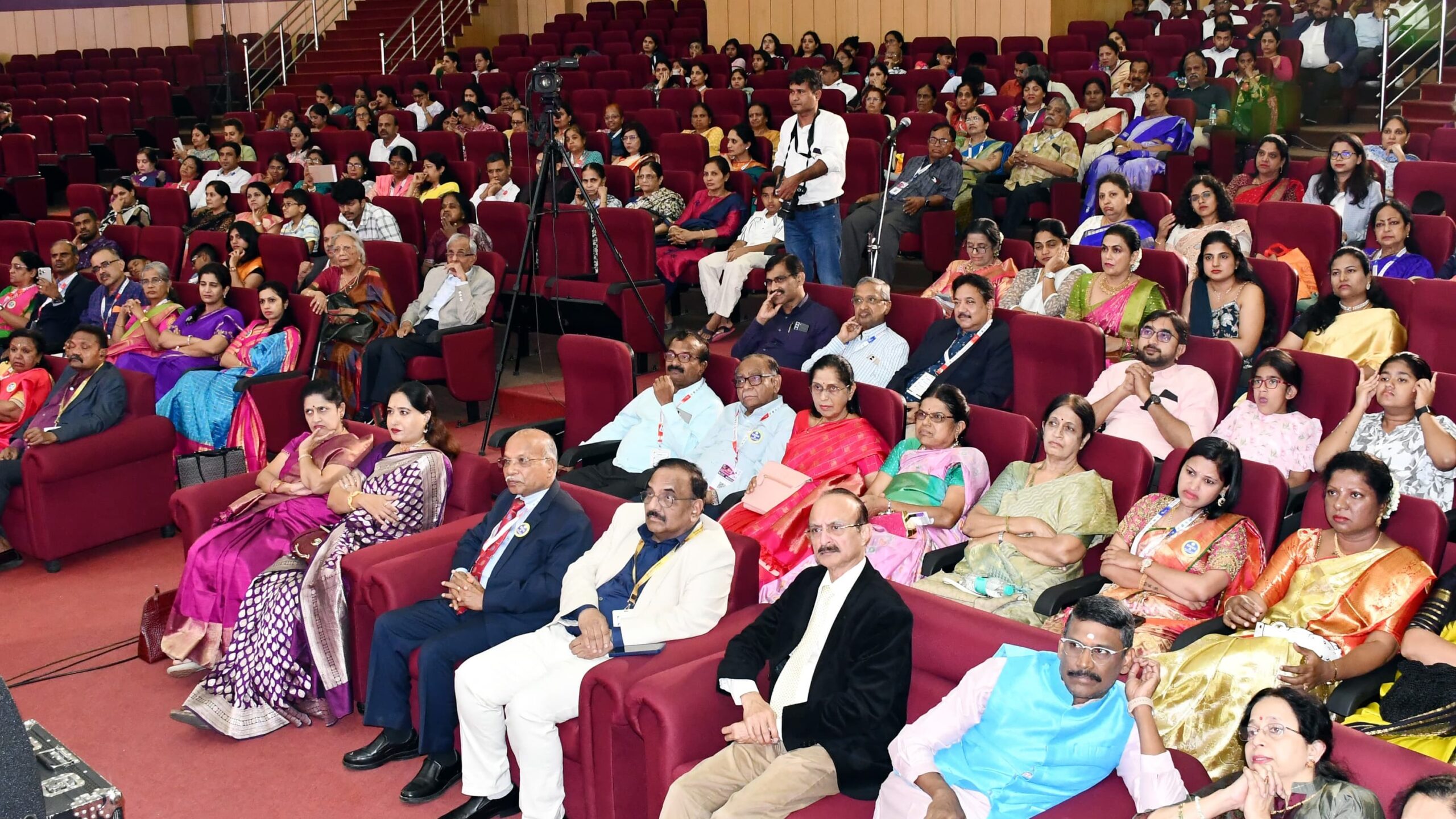Visuals from the general conference of doctors in Hassan on Friday, with noted cardiologist Dr CN Manjunath being the chief guest.