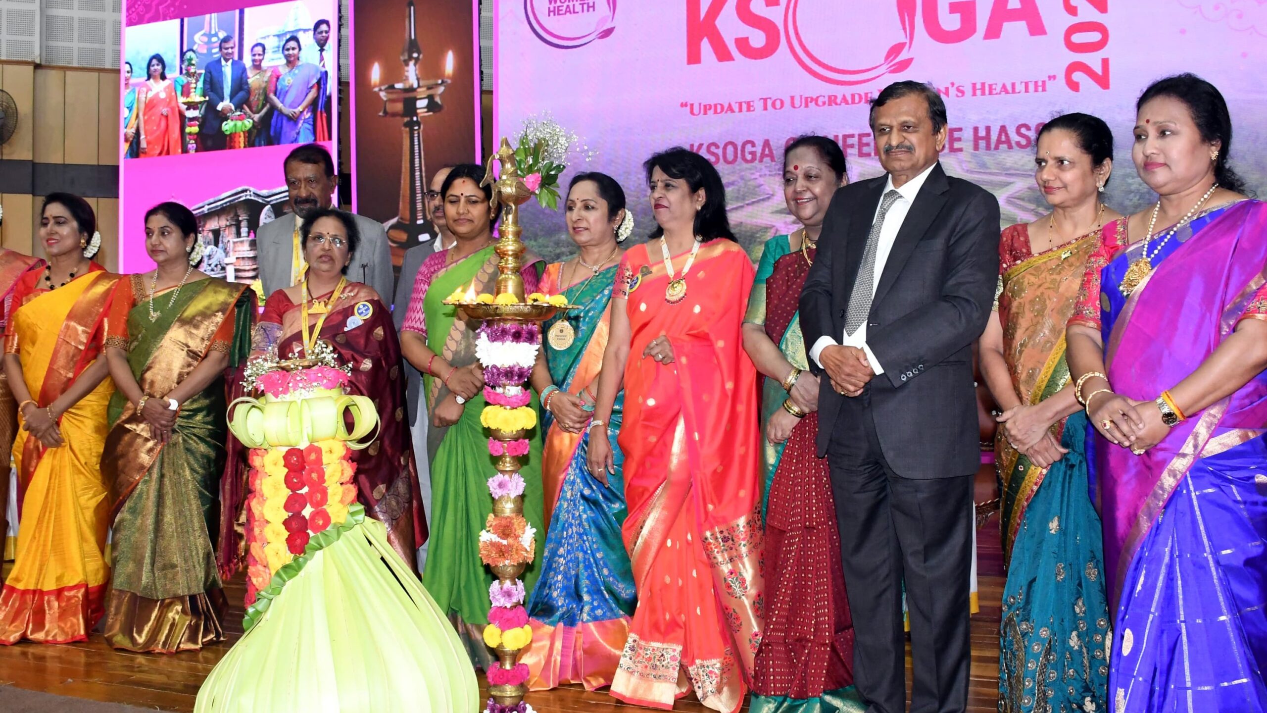 Visuals from the general conference of doctors in Hassan on Friday, with noted cardiologist Dr CN Manjunath being the chief guest.