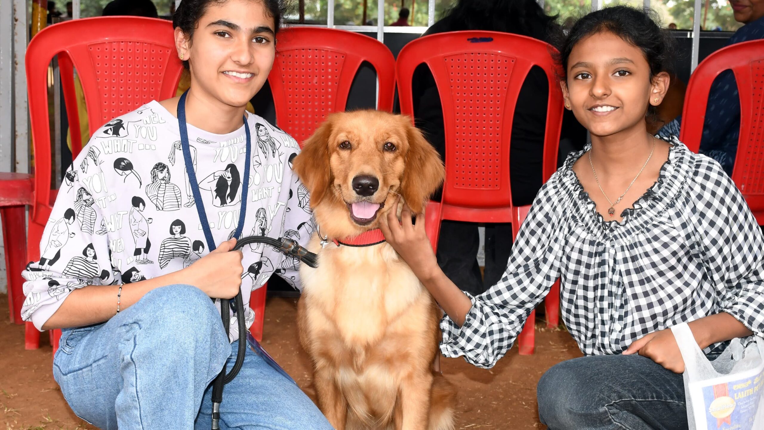 Visuals from the fifth dog show organised by the Kennel Club of Hassan on Monday.