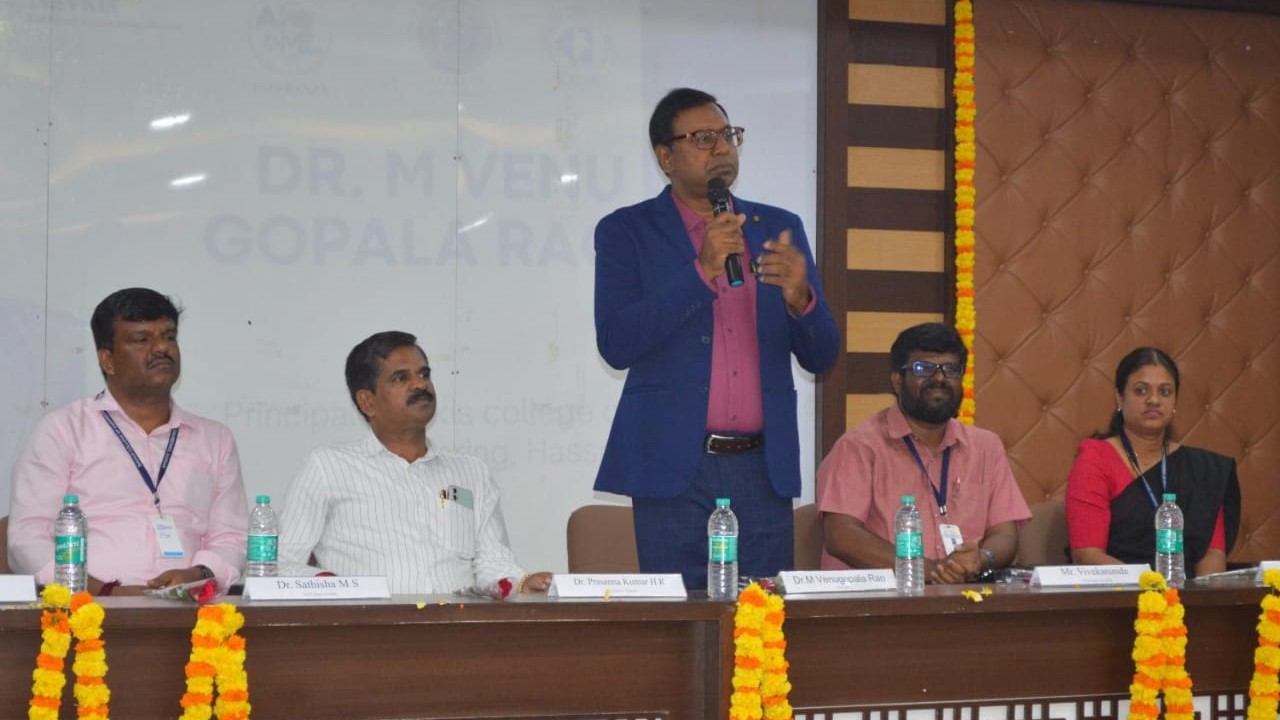 Visuals from the Student Development Programme held at Navkis College of Engineering in Hassan recently.