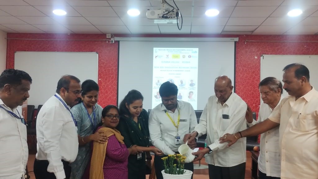 Students of Surana College, Bengaluru, at MCE Hassan.