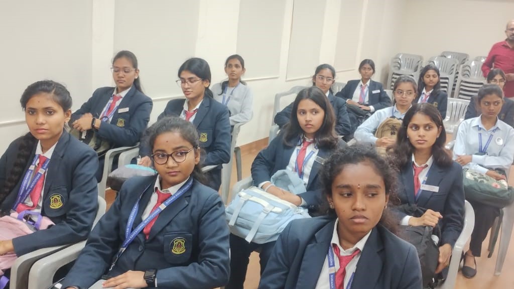 Students of Surana College, Bengaluru, at MCE Hassan.