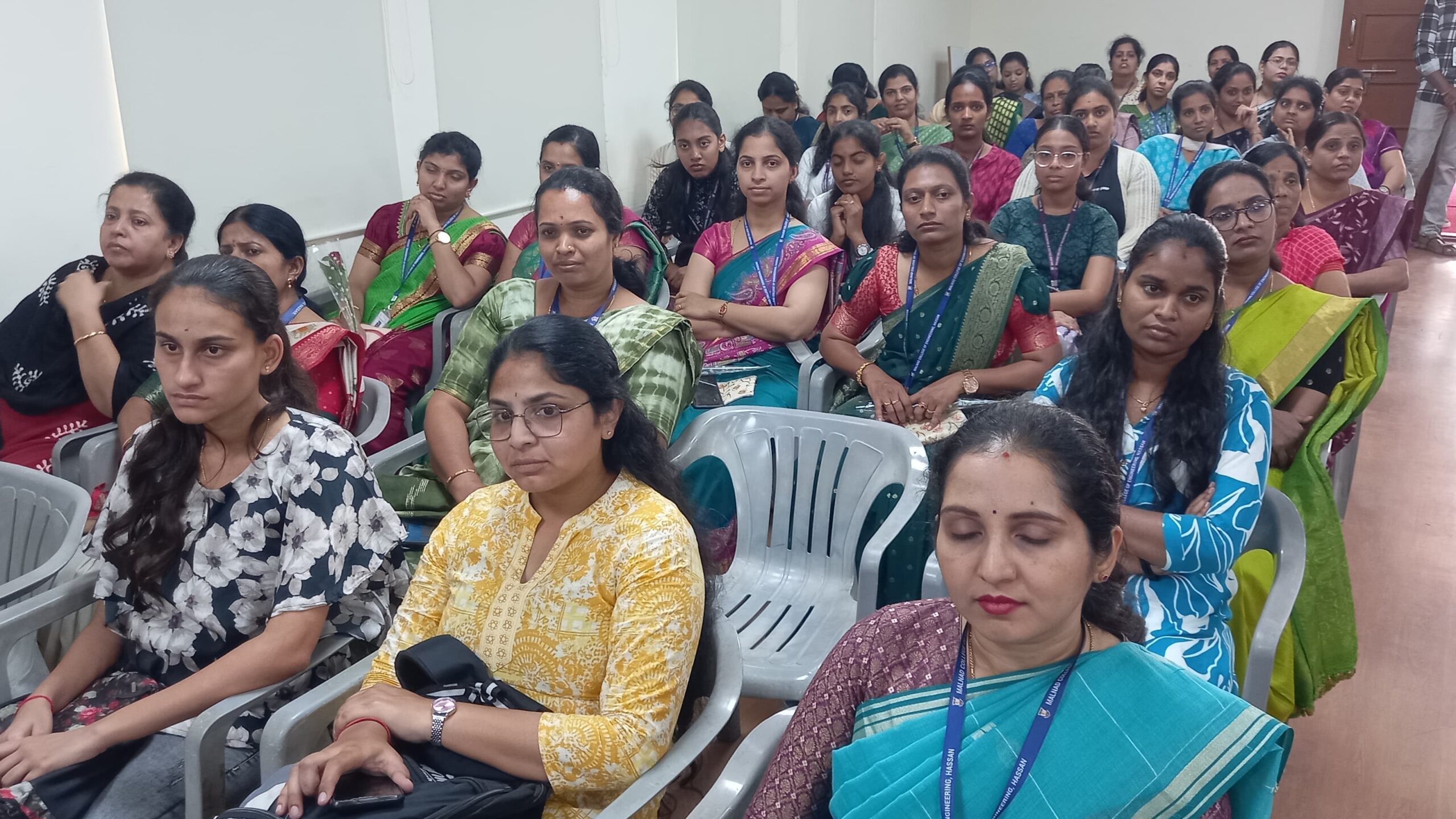 Visuals from the International Women's Day programme at Malnad College of Engineering, Hassan, on Saturday.